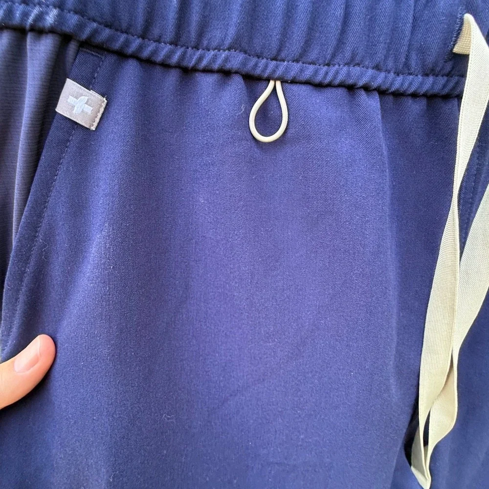 Figs Mens Navy Blue Technical Collection Scrub Jogger Pants M23SW2008 Medium